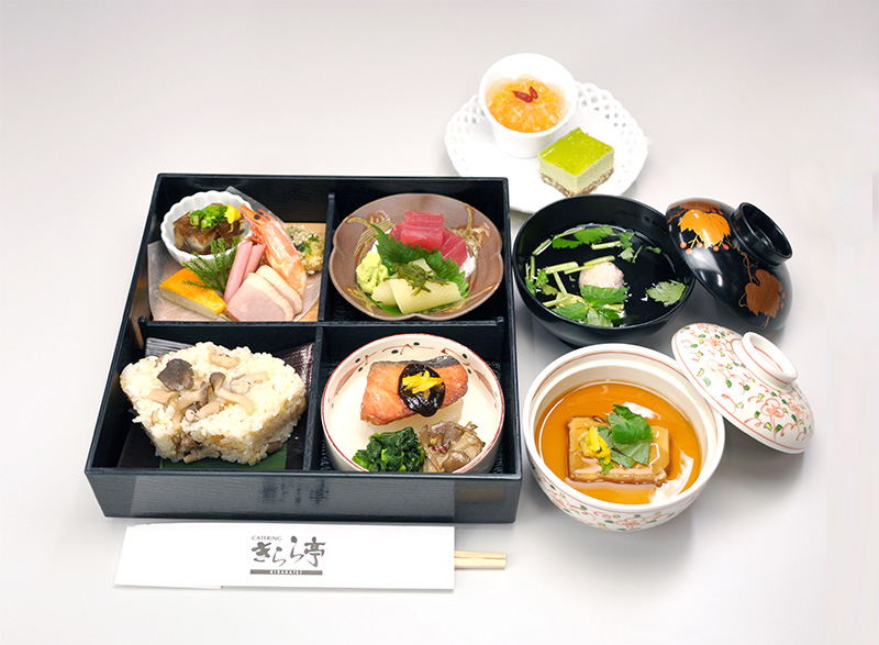 12 1 2月限定 冬の味覚満載 松花堂とお弁当 終了致しました きらら亭