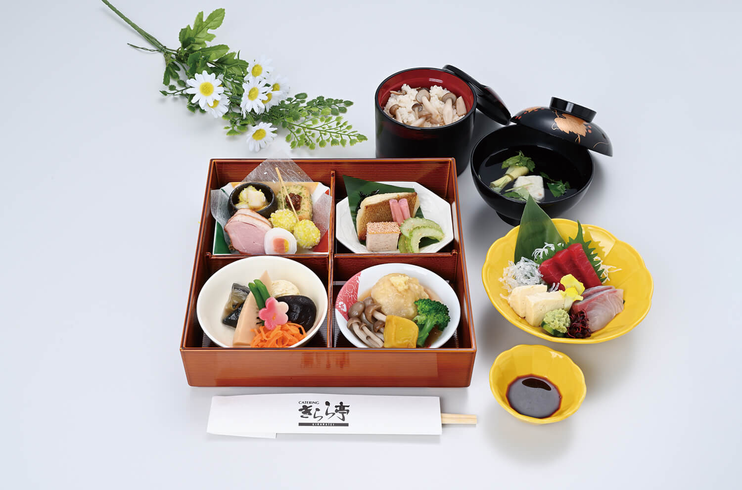 会席膳「浮舟」 | 料理・弁当・高級仕出し・ケータリングのきらら亭